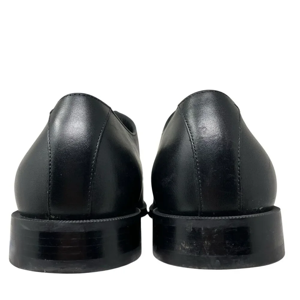 Boss Dress Shoes Mens 7 Black Leather Lace Up‎ Formal Office NYE Party Evening